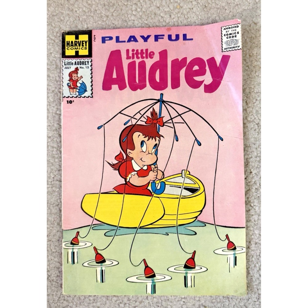 Playful Little Audrey July No. 13 1959- Harvey  Comic